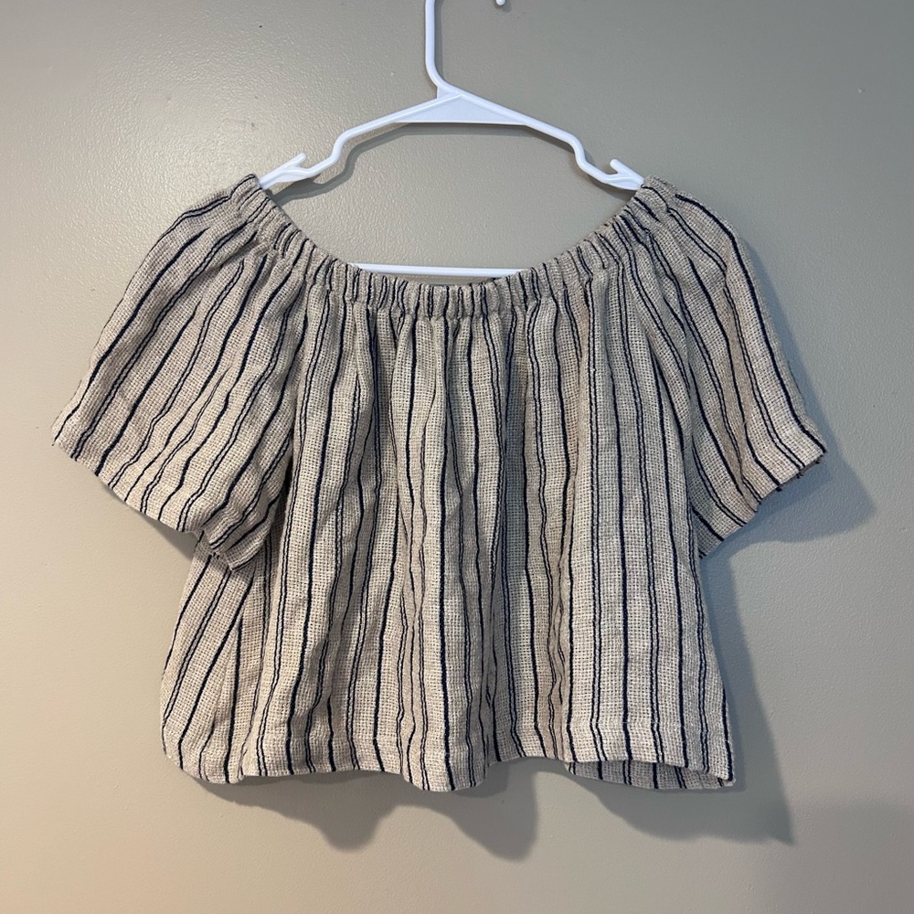 3/$25 sustainable beachy boho pesant off the shoulder urban outfitters flutter